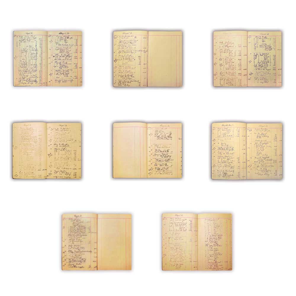Ledger Journal, Dina Wakely, 12" X 7.5" Mixed Media Ranger