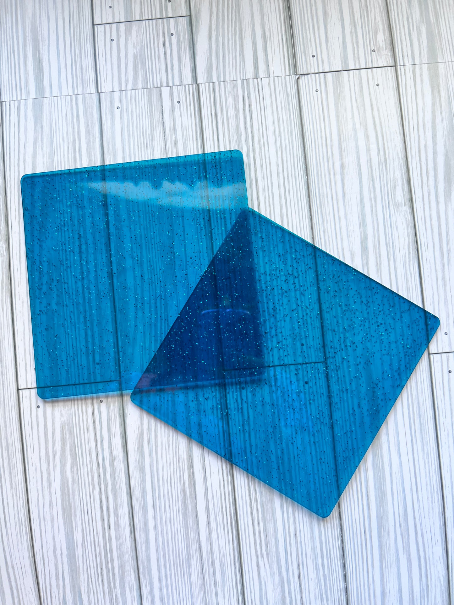 6X6" Cutting Pads Sizzix Stacey Park, Teal Glitter