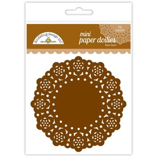 Mini Paper Doilies Doodlebug 75 Pack 3" Bon Bon