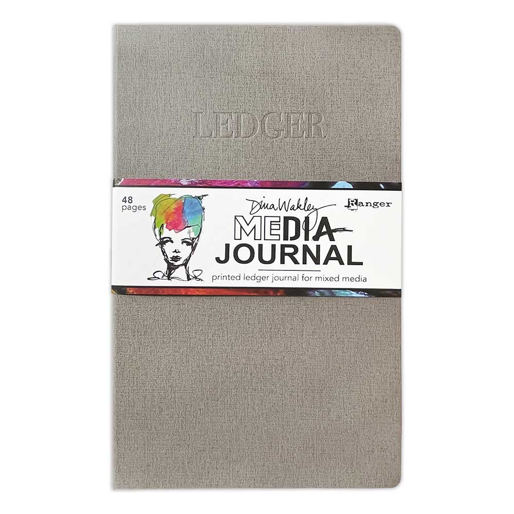 Ledger Journal, Dina Wakely, 12" X 7.5" Mixed Media Ranger