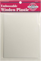 Embossable Window Plastic.  Judikins