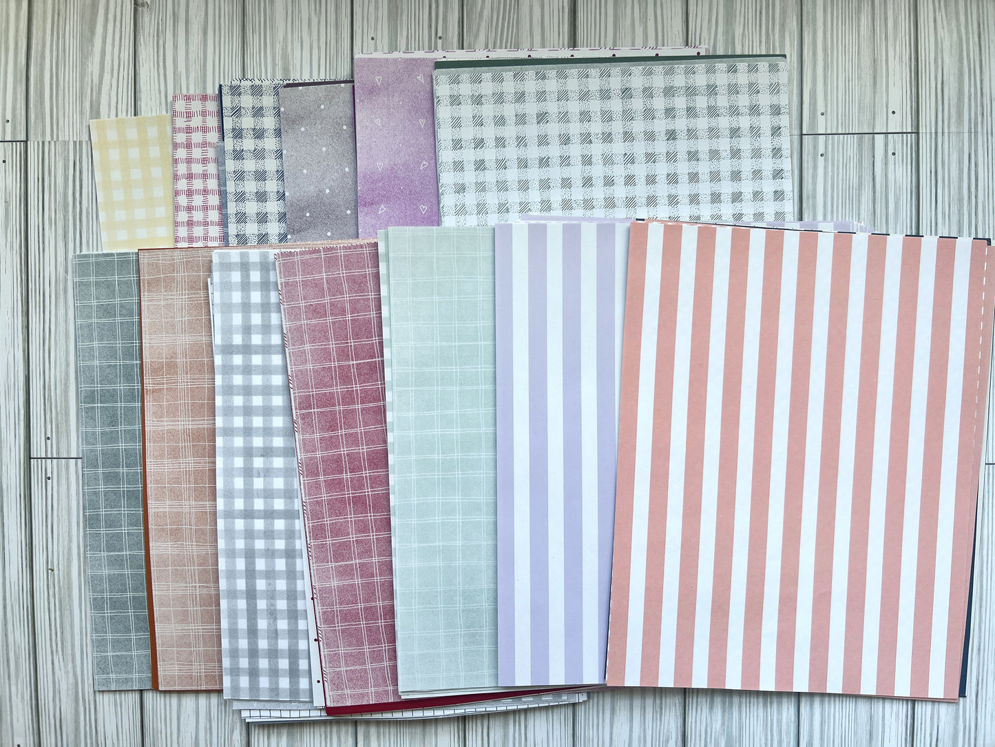 Close to My Heart Scrapbooking Papers. Over 200 Sheets.  8.5 X 11"