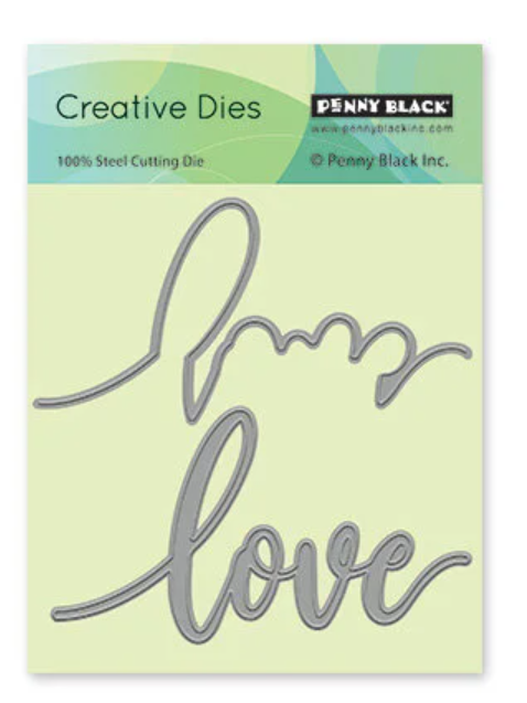 Love Edger die set. Penny Black