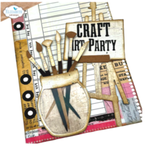 Planner Essentials 59: Art Party die set  Elizabeth Craft  2011 Get Creative