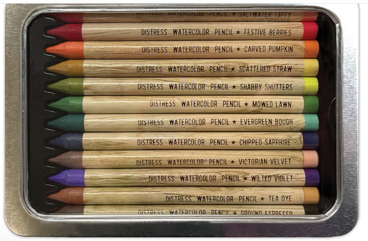 Distress Watercolor Pencils Tim Holtz Set 4