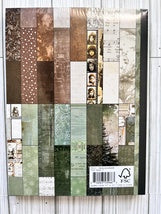 Reminiscence Book 8  Patterned Card Stock. Elizabeth Craft Designs
