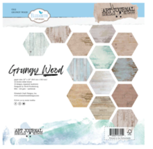 Grungy Wood Cardstock. 12X12 Double Sided.  Elizabeth Craft.